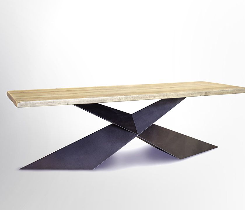 Escamétal - Mobilier sur mesure - Table à manger Oro