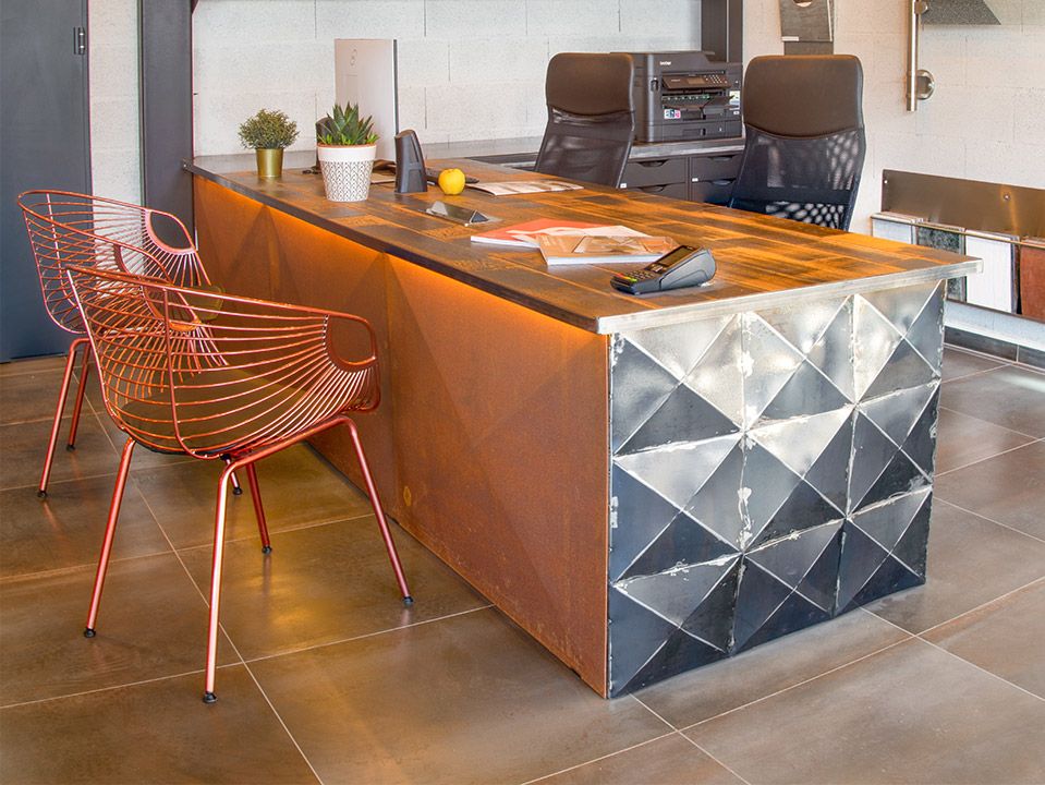 Escamétal - Mobilier sur mesure - Bureau sur mesure