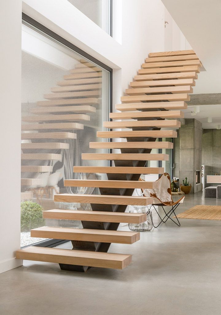 Escameéal - Escaliers sur mesure - Escalier à limon central