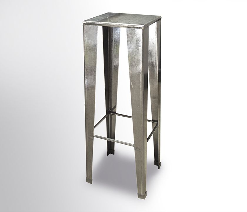 Escamétal - Mobilier sur mesure - Tabouret Gallien
