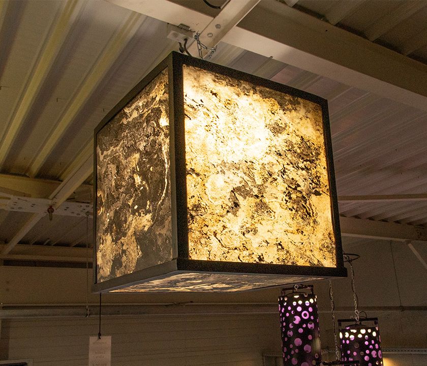 Escamétal - Accessoires et décorations - Luminaire sur mesure
