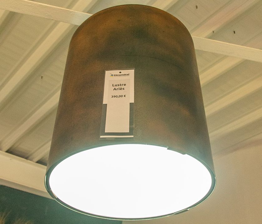 Escamétal - Accessoires et décorations - Luminaire sur mesure