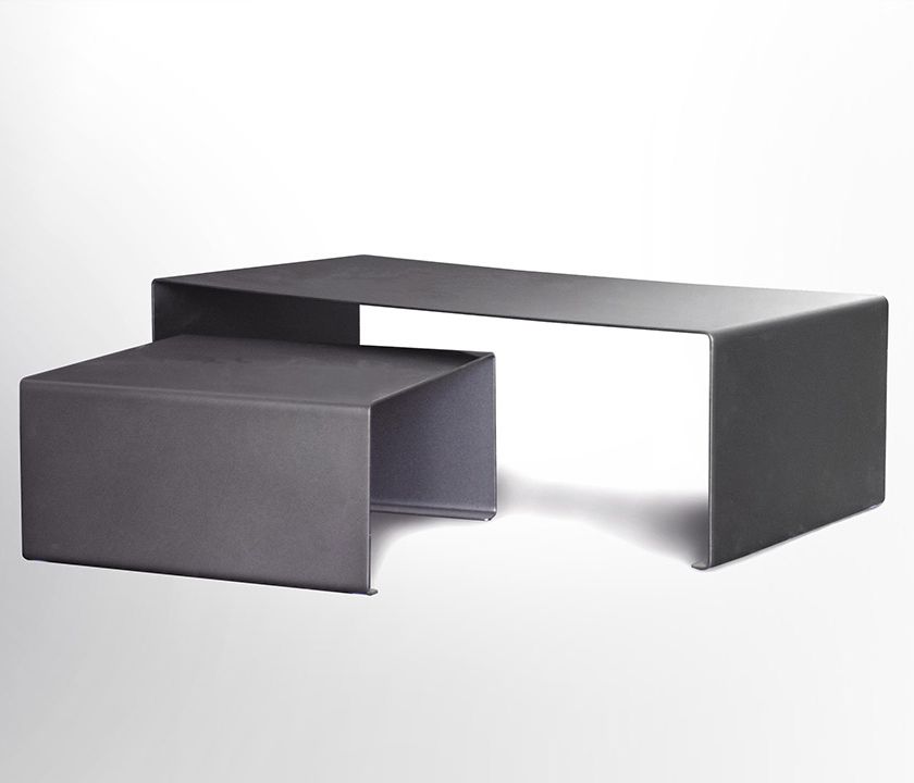 Escamétal - Mobilier sur mesure - Tables basses gigognes Ouvéa