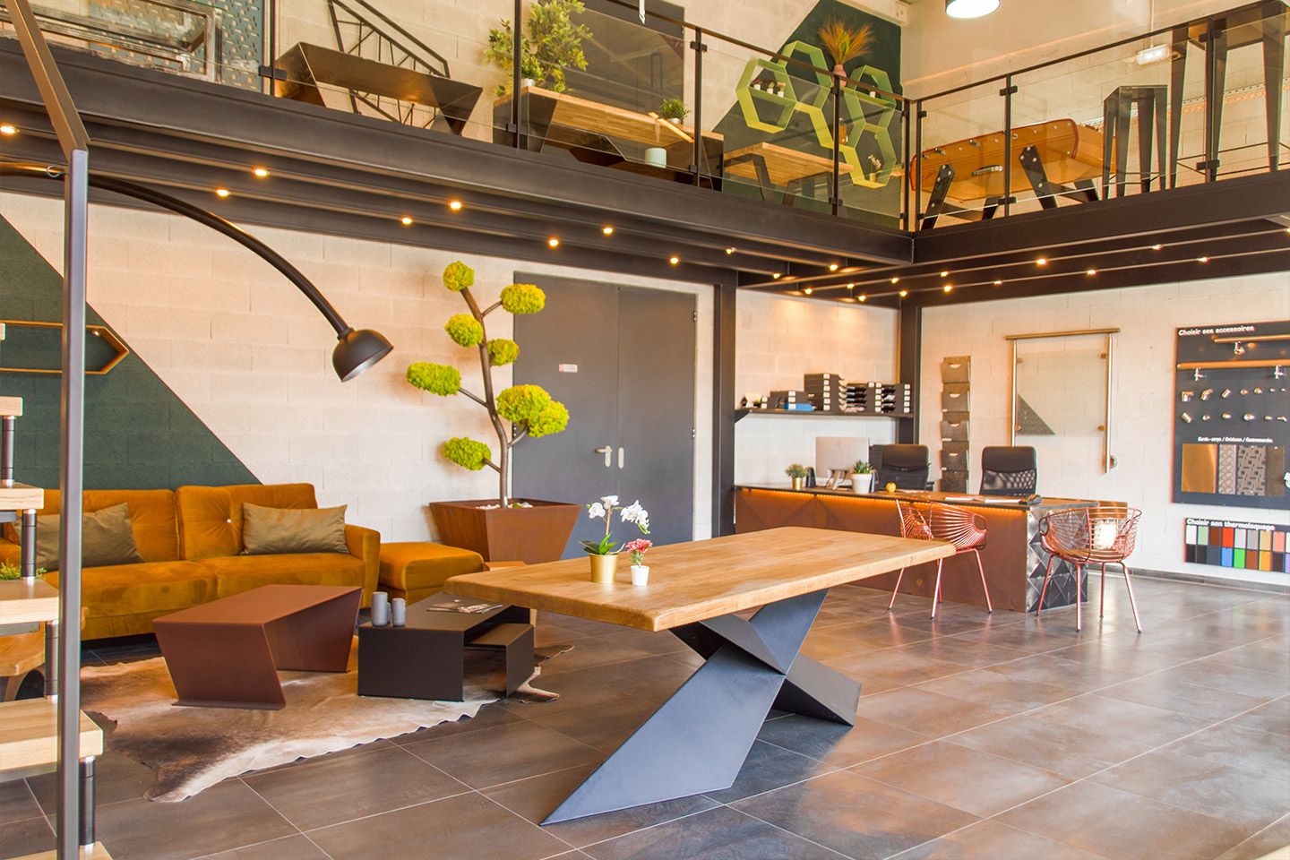 Escamétal - Escaliers & Mobilier - Showroom à Hauconcourt, Moselle