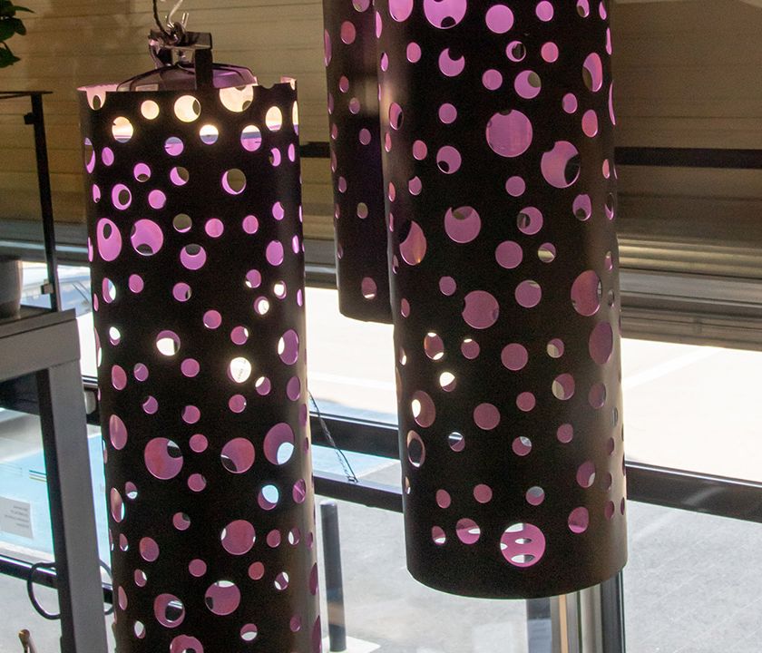 Escamétal - Accessoires et décorations - Luminaire sur mesure