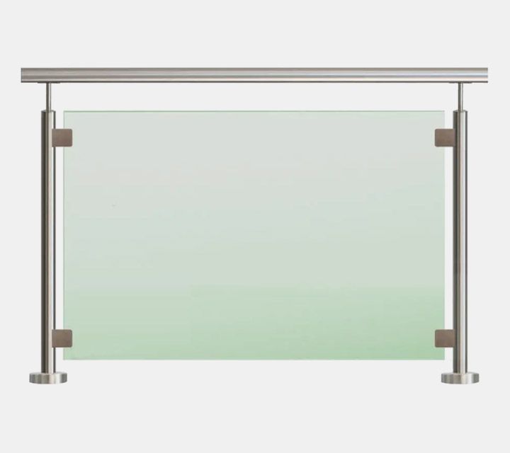 Escam&eacute;tal - Garde-corps - Garde-corps verre en kit