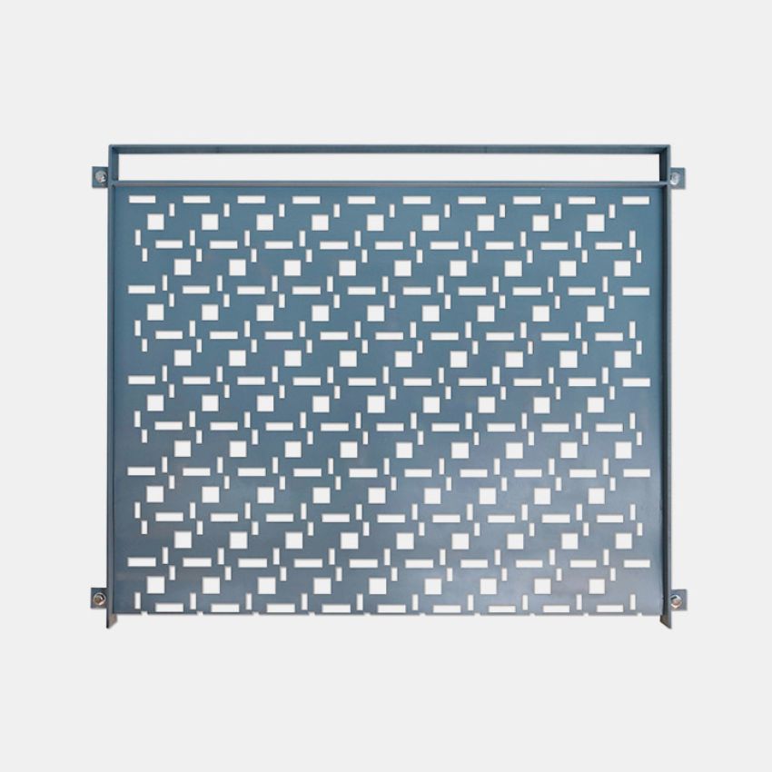 Escam&eacute;tal - Garde-corps - Garde-corps sur mesure avec remplissage en t&ocirc;le perfor&eacute;e