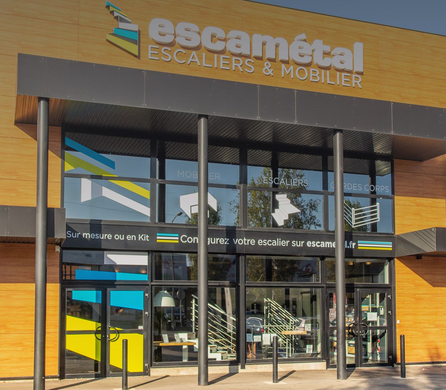 Escam&eacute;tal - Escaliers & Mobilier - Showroom &agrave; Hauconcourt, Moselle