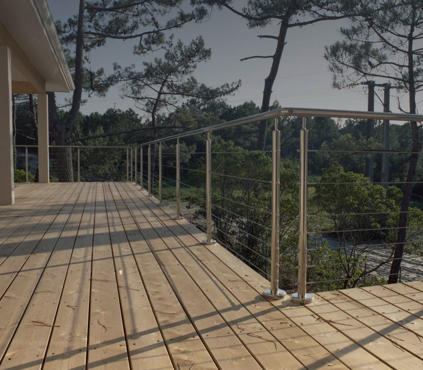 Escam&eacute;tal - Garde-corps - Garde-corps inox &agrave; 6 c&acirc;bles en kit