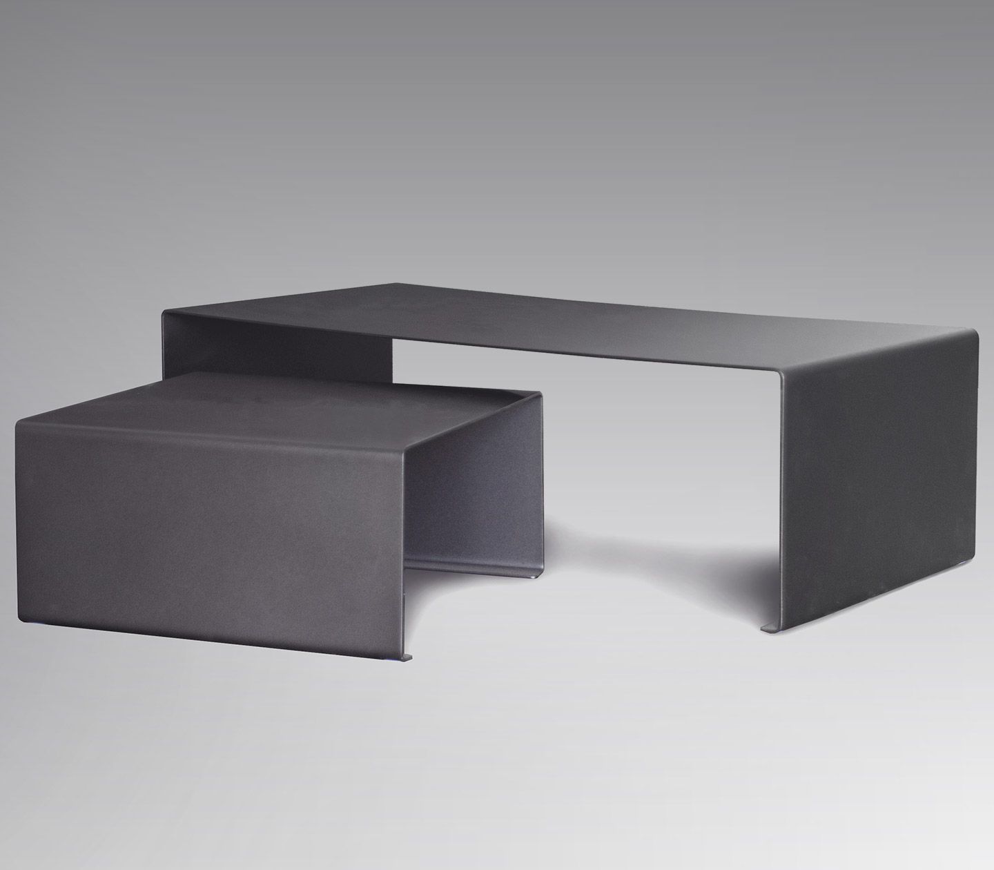 Escam&eacute;tal - Mobilier sur mesure - Tables basses gigognes Ouv&eacute;a