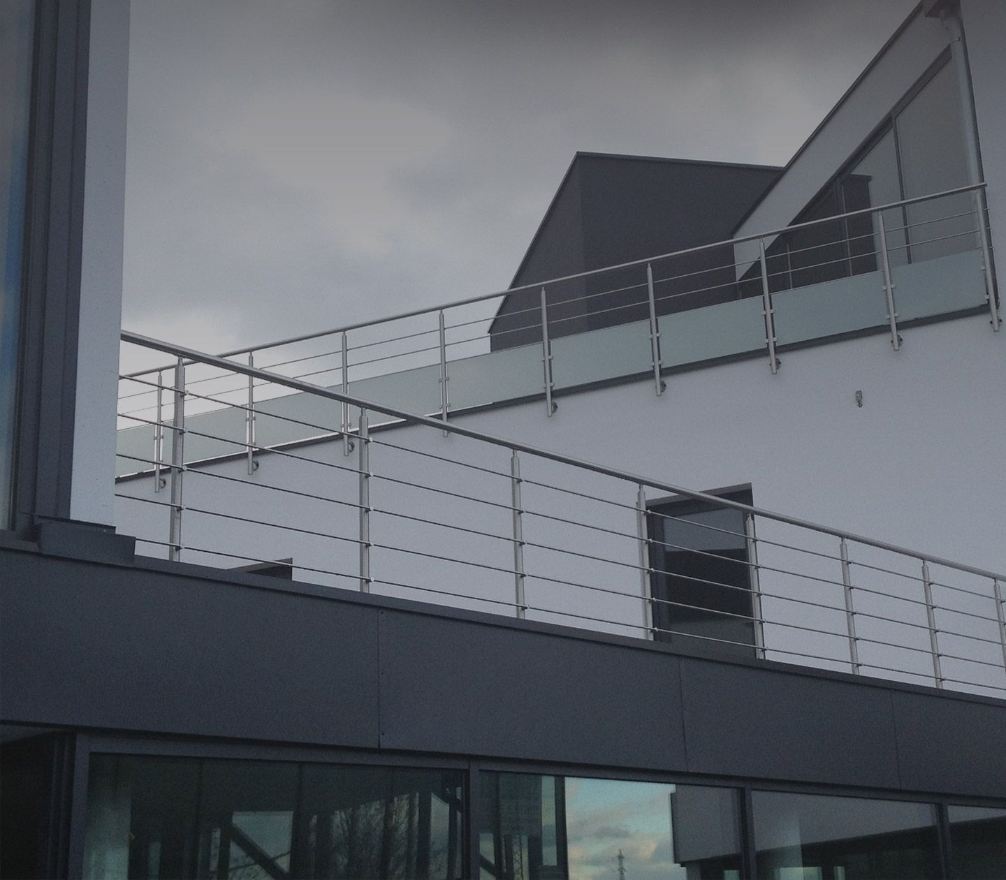 Escam&eacute;tal - Garde-corps - Garde-corps inox &agrave; 5 lisses en kit