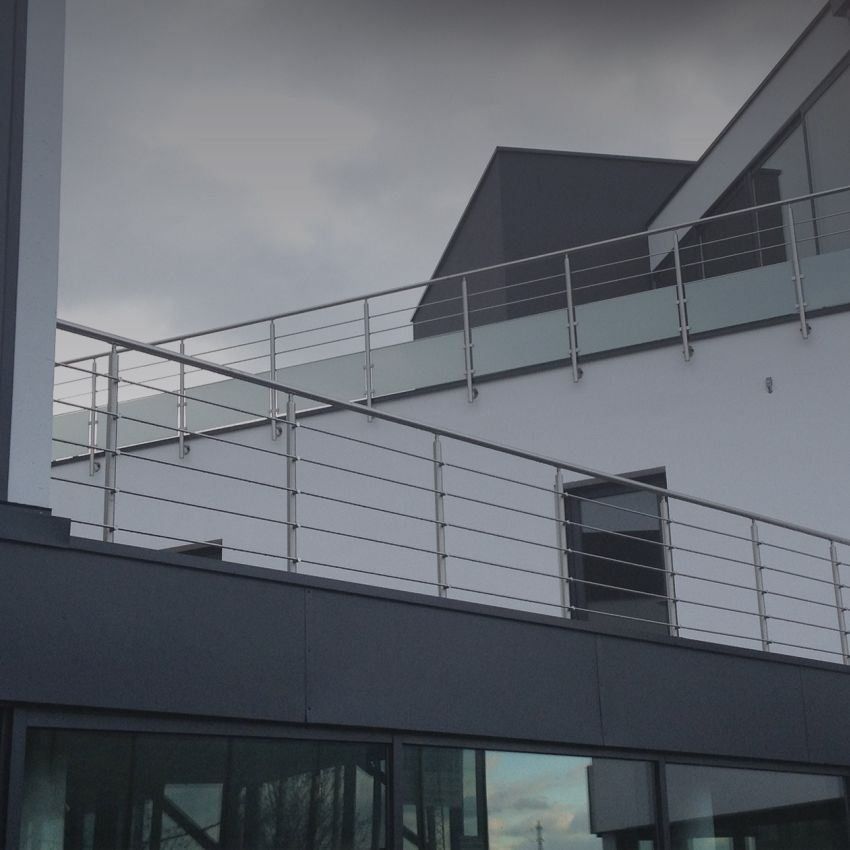 Escam&eacute;tal - Garde-corps - Garde-corps inox &agrave; 5 lisses en kit